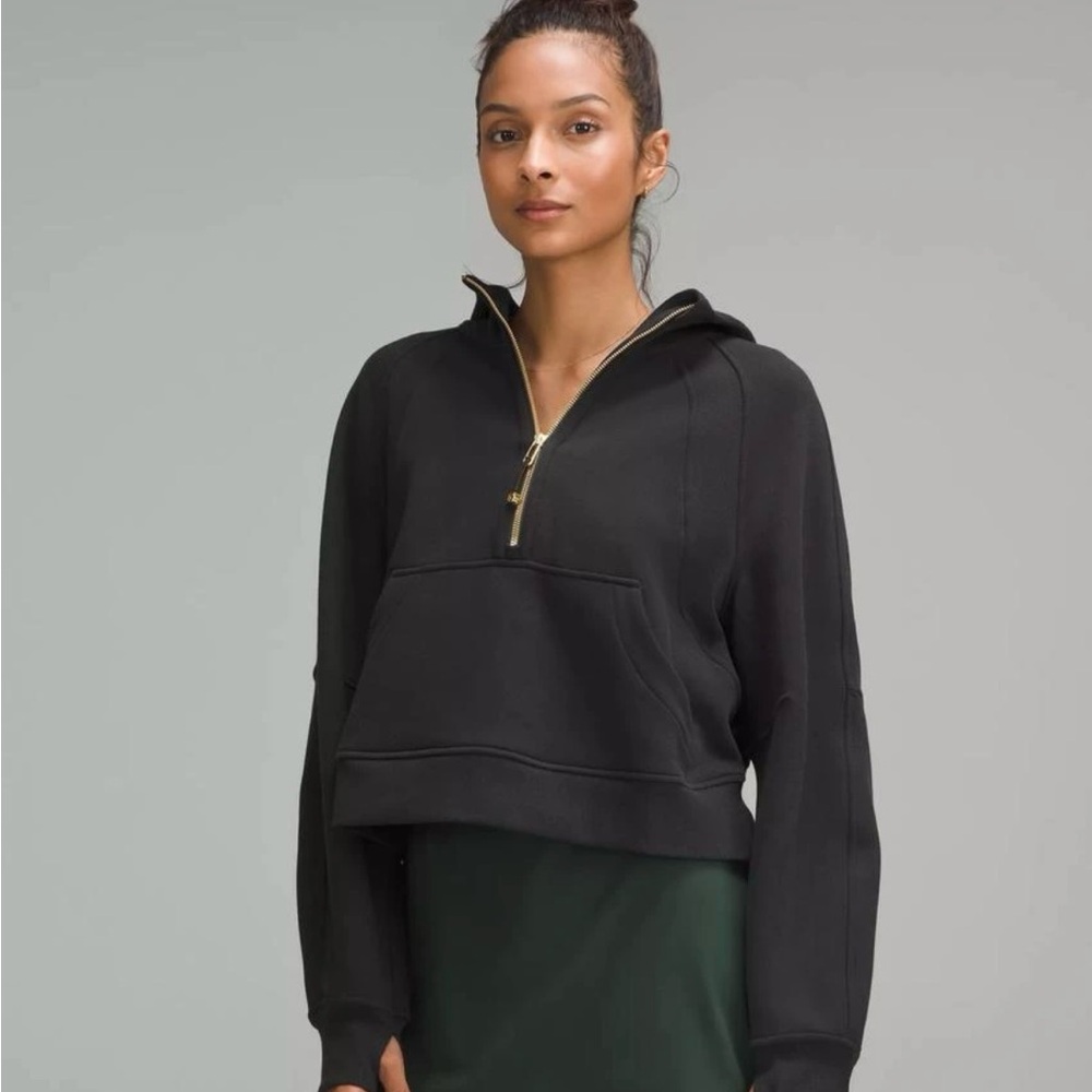 Lululemon scuba gold zip scuba size xs/s like new worn once